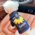 Sunny Denim Two-leg Dog Clothes