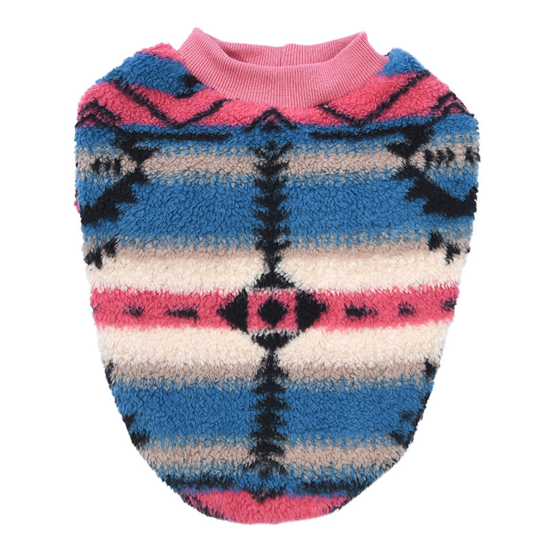 Pet Warm Fluffy Jacket Poodle