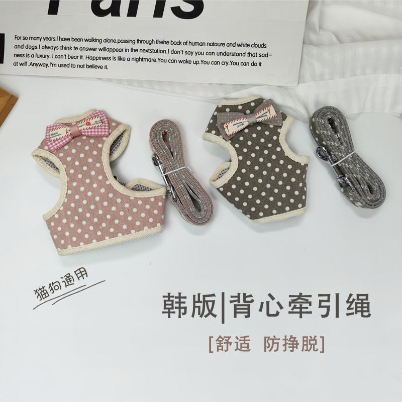 Dog Harness Cat Leash Pet Vest-style
