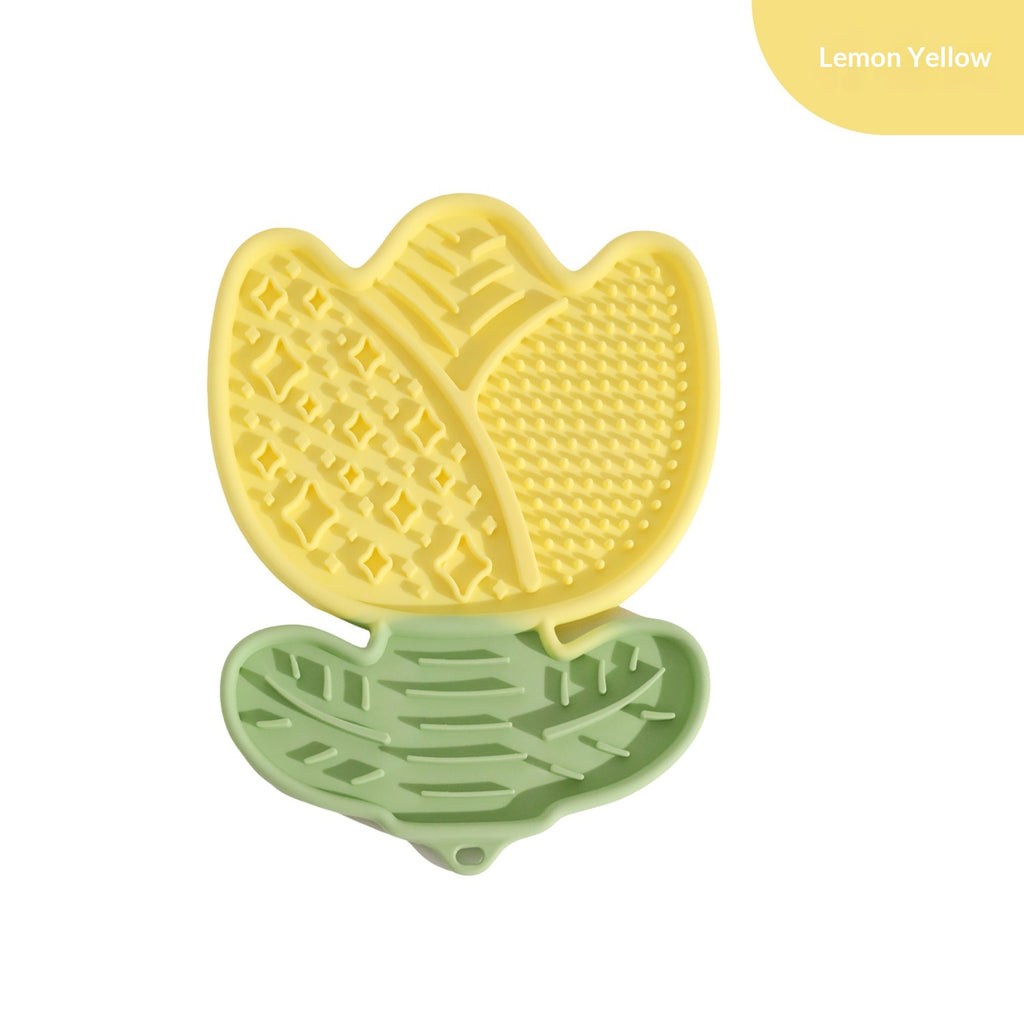 Pet Suction Cup Silicone Slow Feeding Bowl Licking Mat