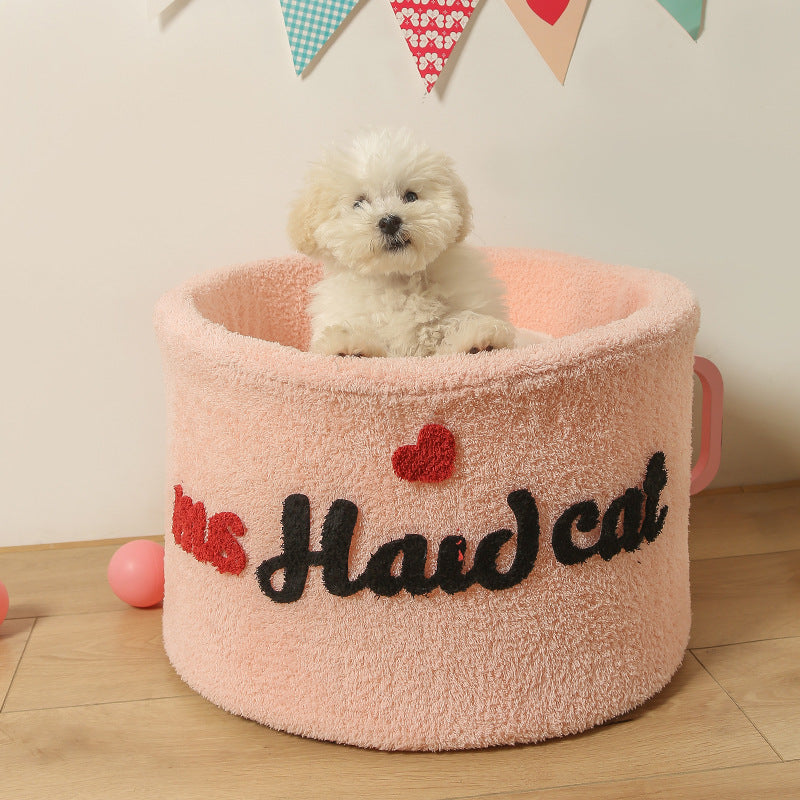 Instant Noodles Kennel Teacup Removable And Washable All Seasons