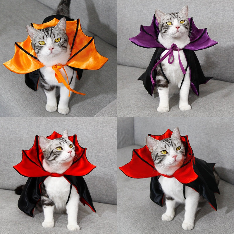 Halloween Cloak Festival Clothing Cat Clothes