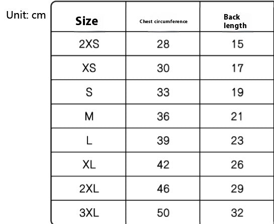 Fashion Personality Dogs And Cats Pet Clothing