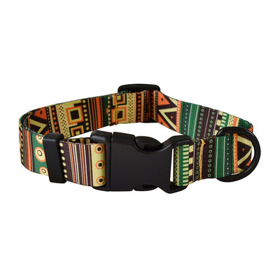 Nylon Printed Dog Collar Leash For Puppies