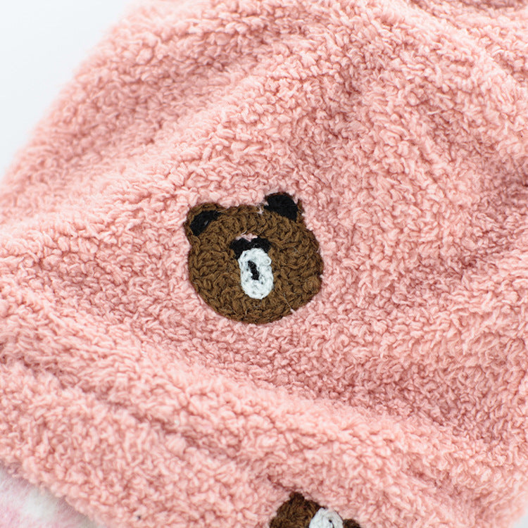 Dog Clothes Pet Plush Warm Quadruped