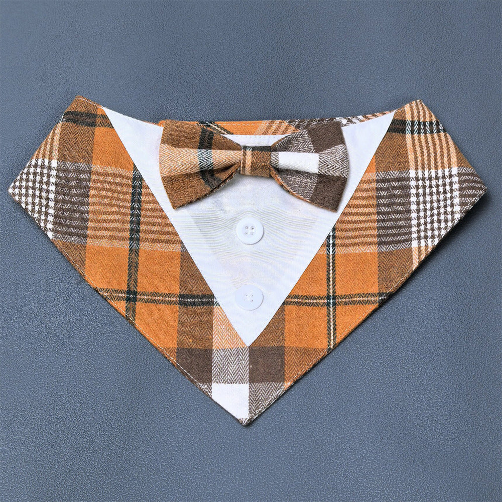 British-style Handsome Dog Bib For Weddings