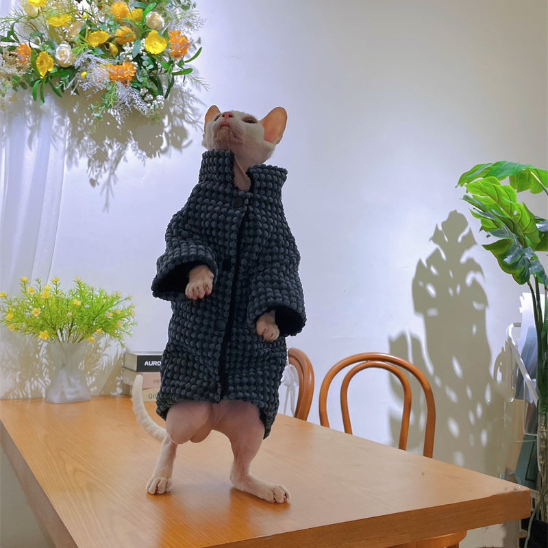 Hairless Cat Clothing Dirt-resistant Thin Fleece Jacket