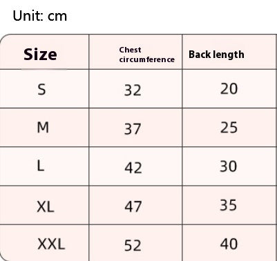 Fashion Waffle Small Dog Clothes Short Sleeve