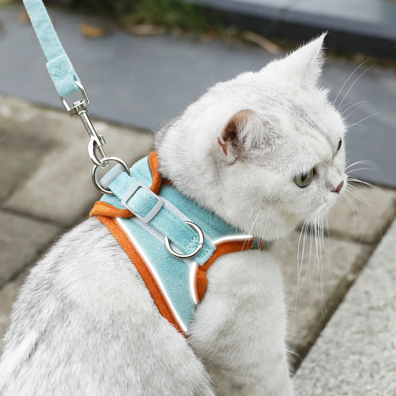 Fashion Small Dog Vest Hand Holding Rope