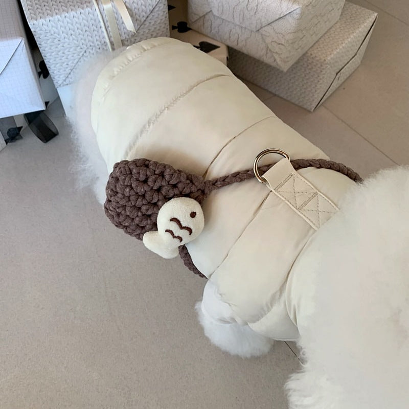 Traction Pet Cotton Clothing Small Dog