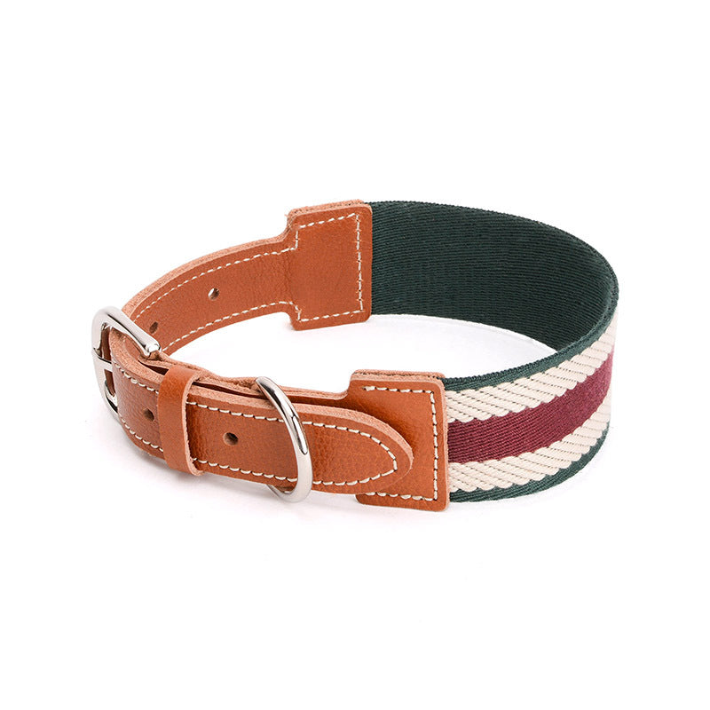 Pet Collar Woven Adjustable Neck Sleeve