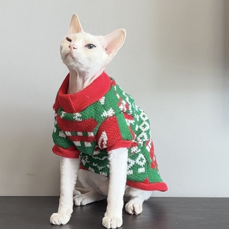 Christmas Snowflake Elk Pet Clothes