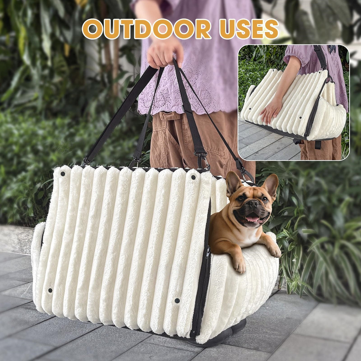 Car Pet Bed Dog Travel Bag