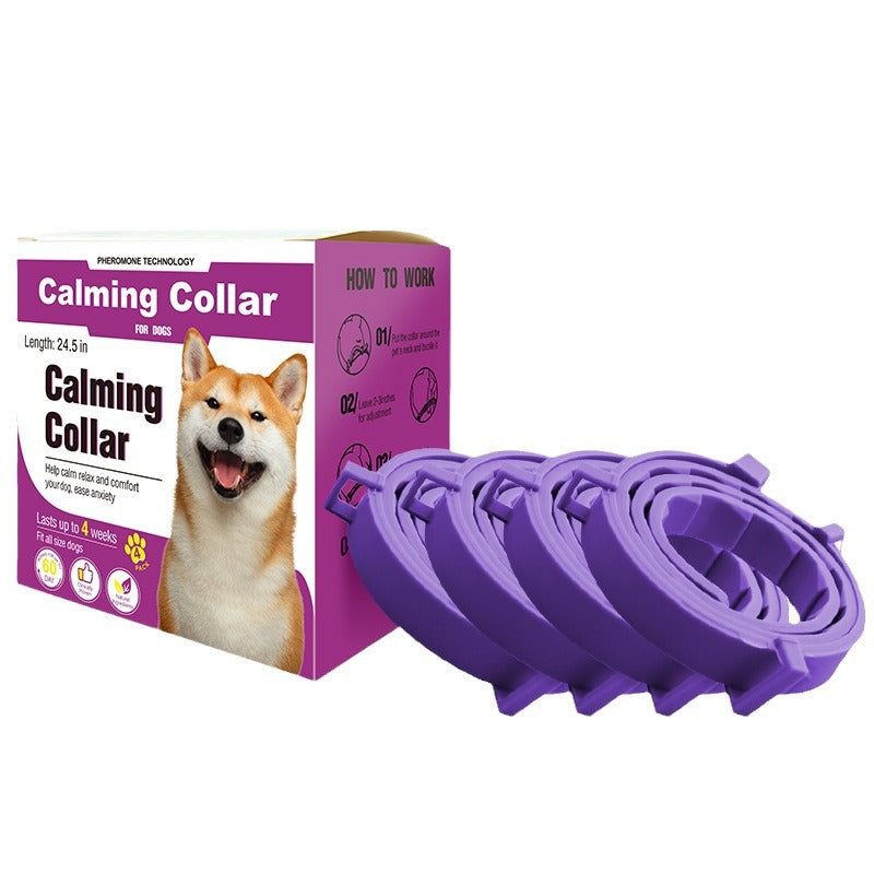Soothing Collar Pet Supplies Cat And Dog Adjustable