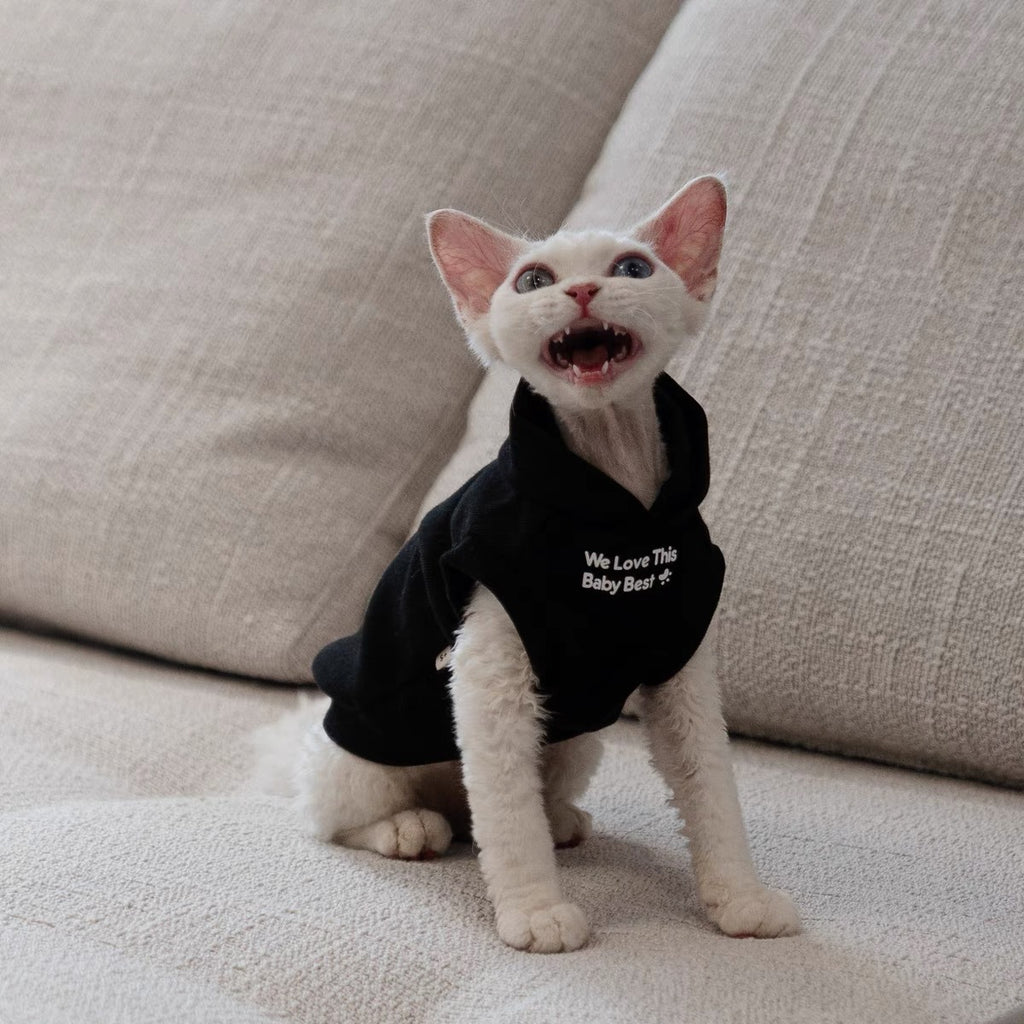 Pet Creative Letter Hoodie Apparel