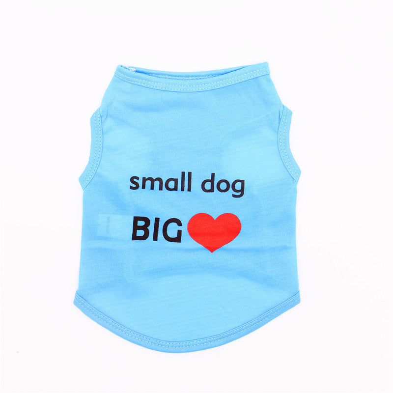 Pet Clothing Puppy Summer Vest Polyester Breathable