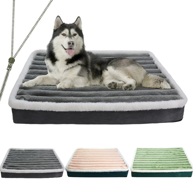 Dog Mat Mattress Warm Kennel Pillow Anti-bite