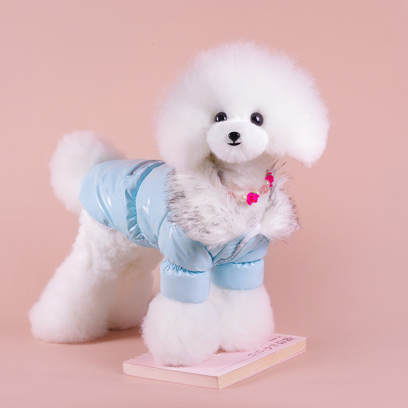 Warm Pet Autumn And Winter Thickening Puppy Down Jacket
