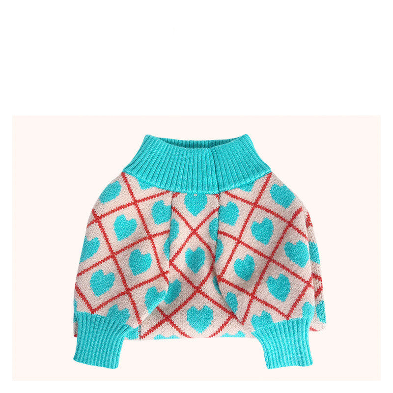 Tide Brand Dog Clothes Law Fighting Winter Clothes Pug Teddy Bichon Schnauzer Shiba Inu Sweater Warm Jacket
