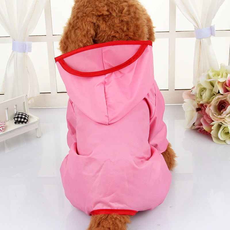 All-inclusive Raincoat Waterproof Pet Clothes